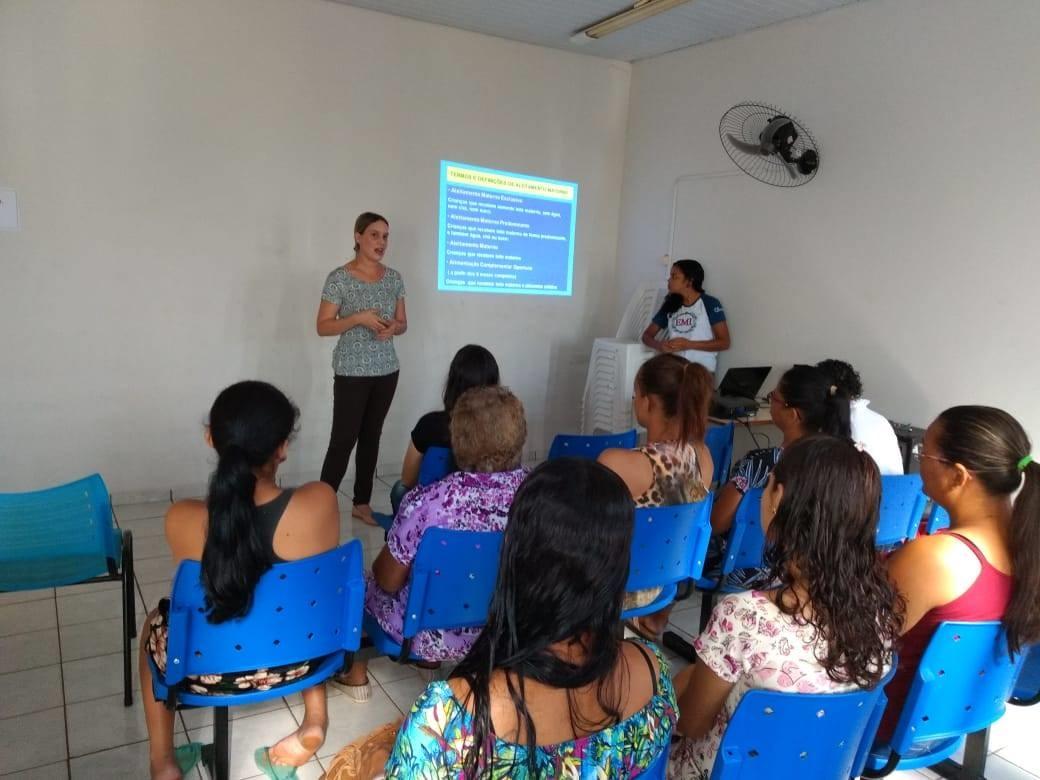 “Aleitamento Materno” é tema de encontro do Programa Mamãe Estou Chegando 